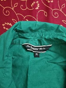 Green Cotton Shirt