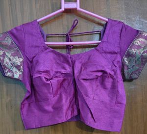 Banarasi Silk Saree - Magenta