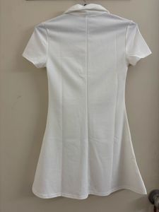H&amp;M FLARED SKIRT POLO DRESS