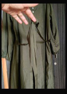 Olive Green Dress