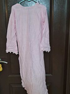 Embroidered Pink Kurta(unused)