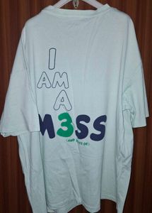 Light Blue Graphic Tee