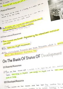 History And Geography Notes In One, Class 10th