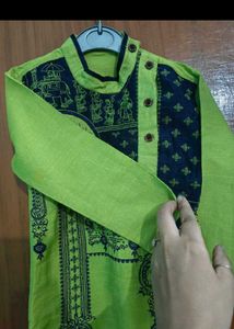 Green💚 Kurta For Boys