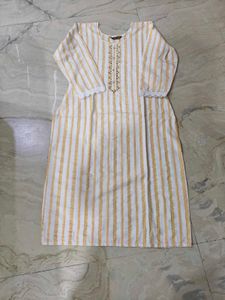 Striped Kurta Set