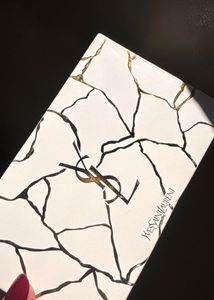 Ysl lipstick gift set along with bag