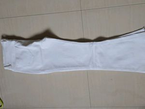 Perfect Outlet White Denim Bootcut Jeans