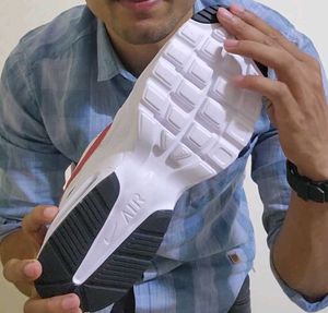 Nike White Running Shoe