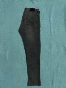 Black Denim Jeans , Size:30
