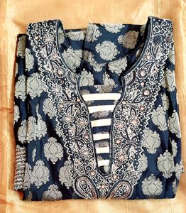 Embellished Chanderi Kurti