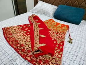 New Heavy Lehenga Choli Paani Tar Mein Bhi Pahan S