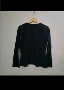 Black Long Sleeve Top