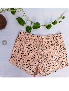 Leopard Print Shorts