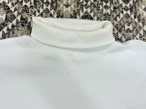 White Turtleneck