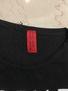 Black Graphic Tee