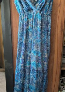 Blue Paisley Sundress