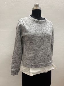 Grey light weight sweater