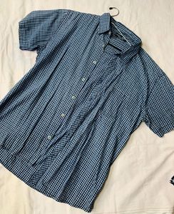 Blue Stripes Cotton Shirt