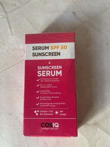 HydraSun &amp; COSIQ Serum Sunscreen