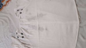 White Embroidered Blouse - Boho Chic