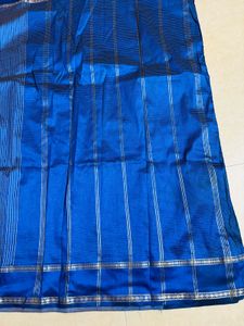 maharashtrian dark blue saree