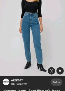 Ultra High Waist Mom Jeans