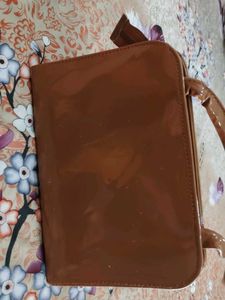Brown B-Cherry Handbag
