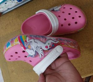 Pink CROCS