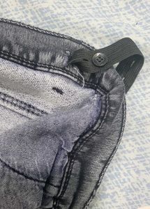 Grey Denim Jeans