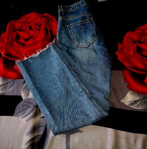 Blue Straight Fit Jeans