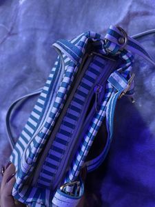 Striped Shoulder Bag