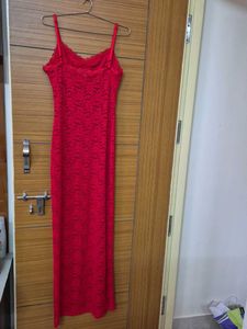 Red Lace Dress