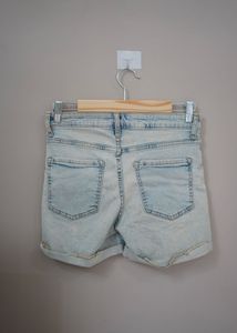 Light Wash Denim Shorts