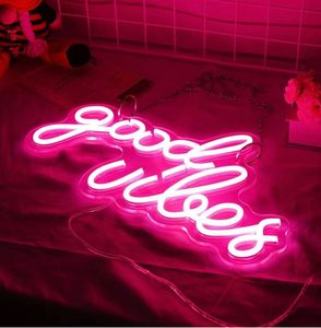 neon sign - Good vibes