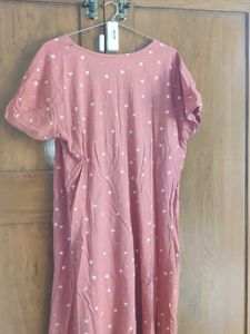 Cute Pink Starry Night Dress
