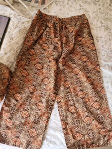 complete kurta set with plaso and dupatta