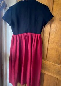 Black N Red Dress