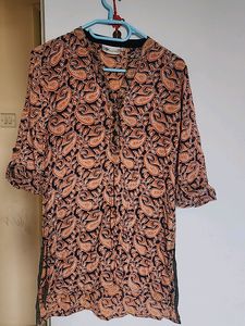 Westside Short Kurti bagru Print