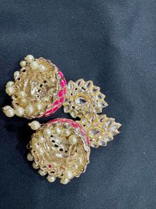 Beautiful Pink Jhumka Earrings💗