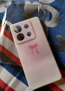 Pink Bow Phone Cover Aesthetic