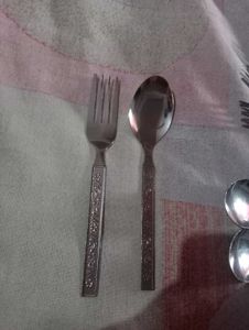 🚫Forks and Spoons Set of 24 Stainless Steel