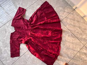 Maroon Dress