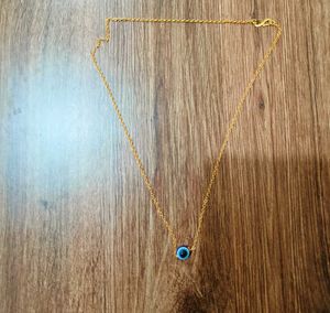 Evil Eye Gold Necklace