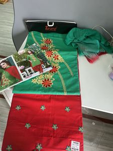 Embroidered Dress Material