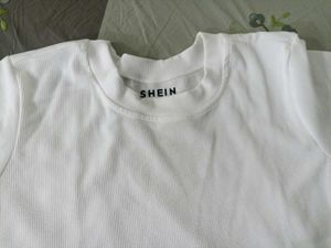 White Crop Top