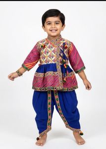 Ethnic boys Gujarati cloth
