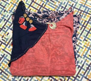 XL Colorful Printed Tunic
