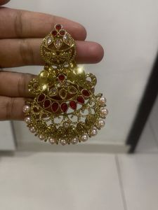 Ethnic Chandbali Earrings