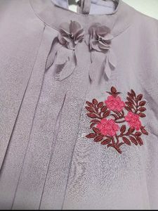 Lavender Georgette Top 😍