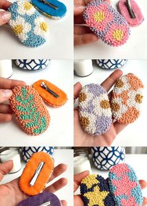 Handmade Punch Needle Brooches &amp; Pins